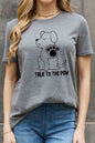 Simply Love Simply Love Full Size TALK TO THE PAW Graphic Cotton Tee