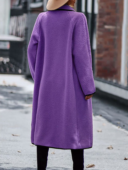 Long Sleeve Coat with Pockets