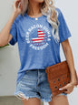 BEER BACON GUNS & FREEDOM US Flag Tee